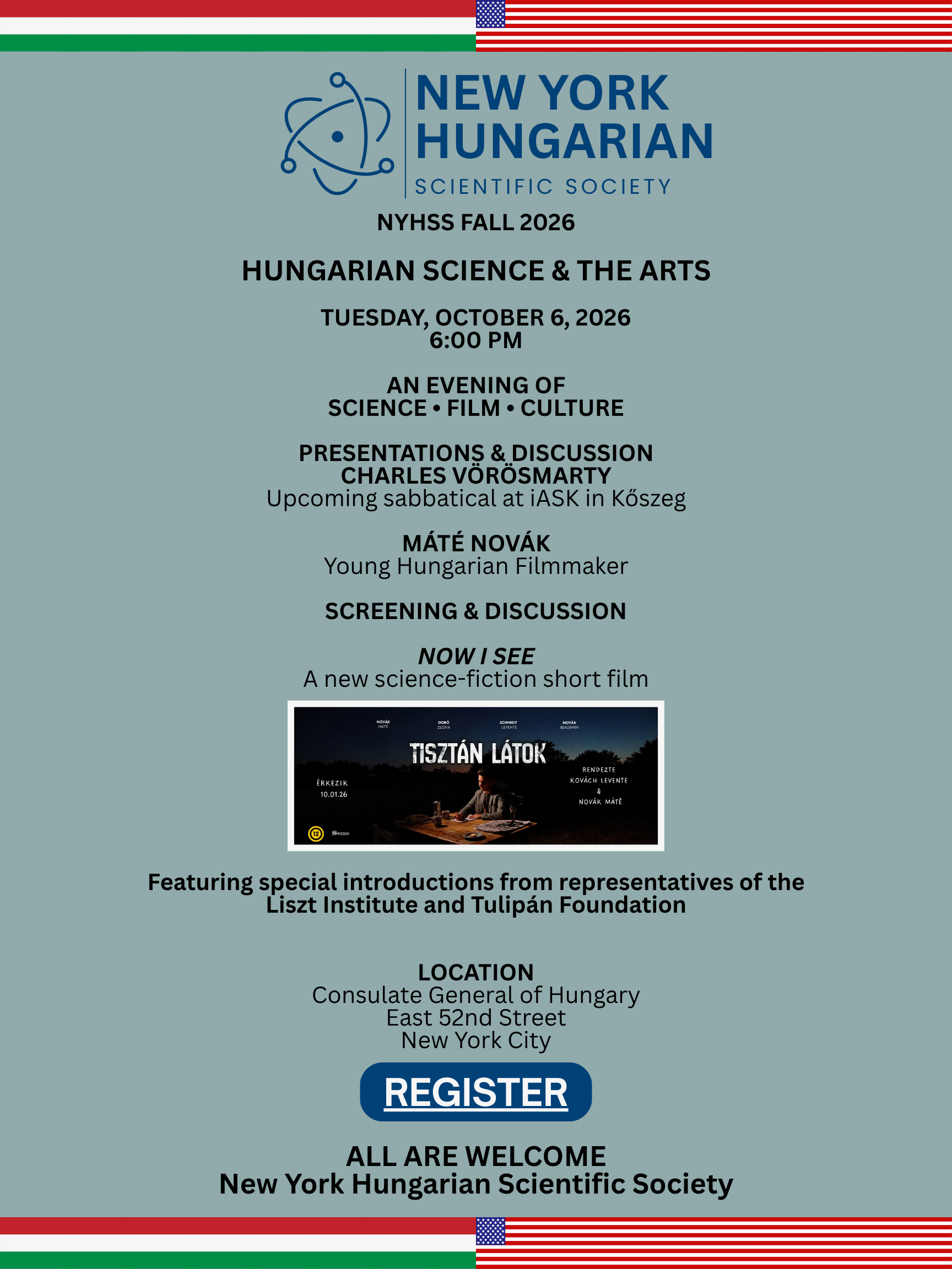 October 2026 event poster